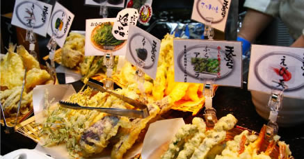 夕食ビュッフェ