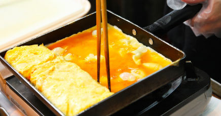 森の朝食ビュッフェ